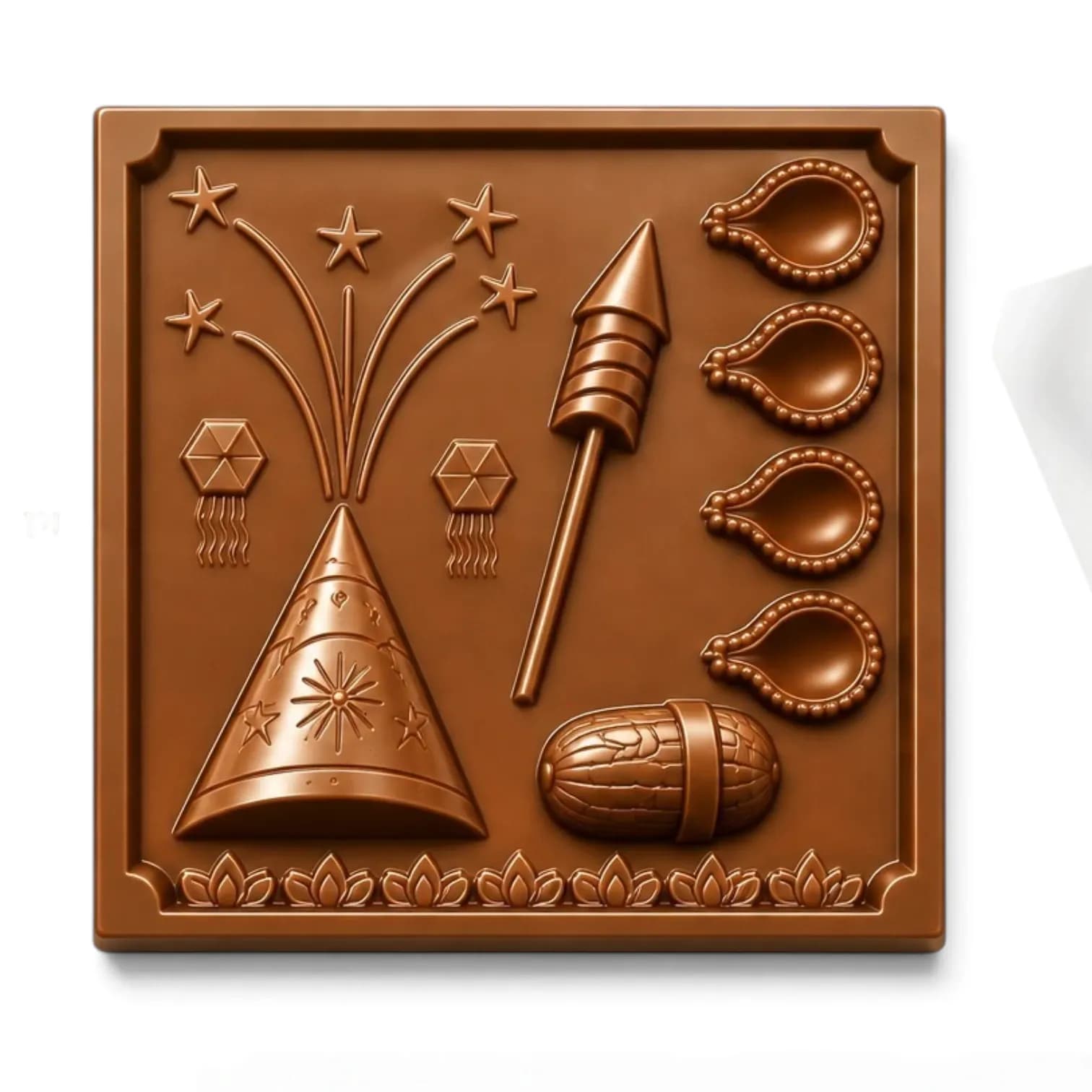 Cacao Chocolate Mould 615