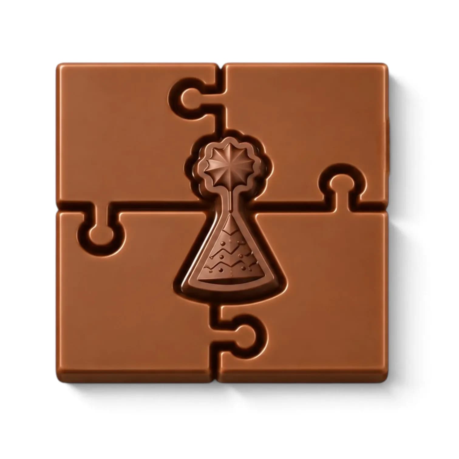 Cacao Chocolate Mould 653