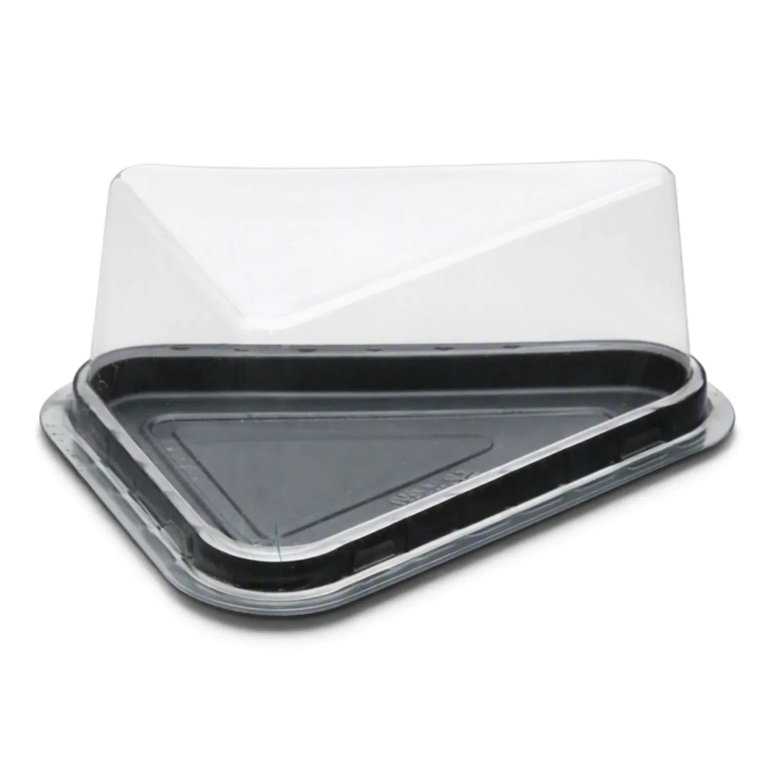 Triangle Dome Pastry Box Black